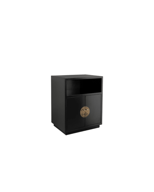 Macao Sängbord Svart Björkfanér 75 cm