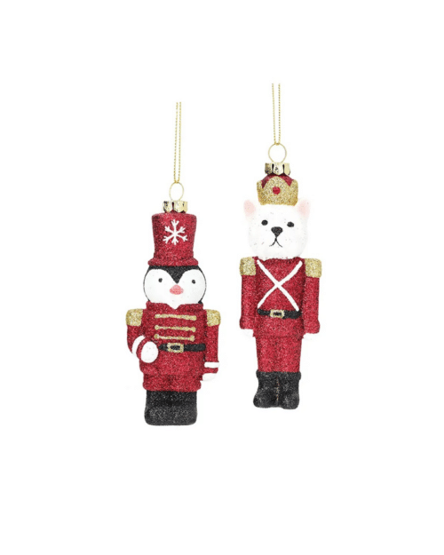 Pingvin/Hund Soldat Hänge Mix 12 cm