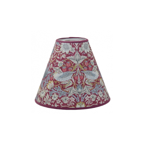 Strawberry Thief Lampskär Plum William Morris