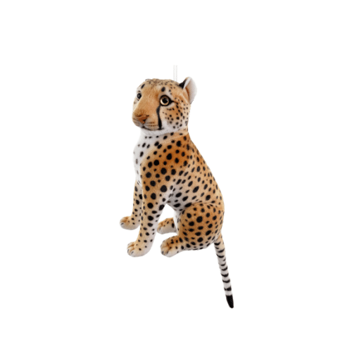 Sittande Gepard Dekoration 42 cm