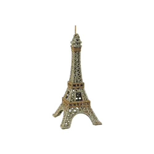 Eiffeltorn Glitter Champagne 15 cm