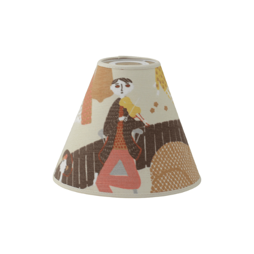 Lustgården Lampskärm Natur 22 cm