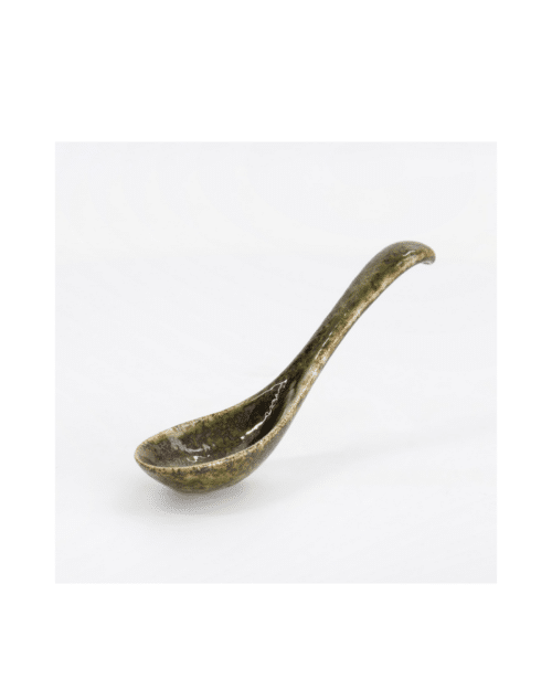 Renge Soppsked Oribe Grön Porslin 17 cm