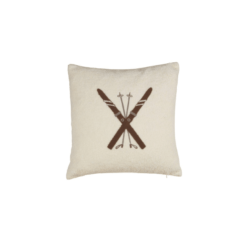 Kuddfodral Ski Offwhite 48x48cm